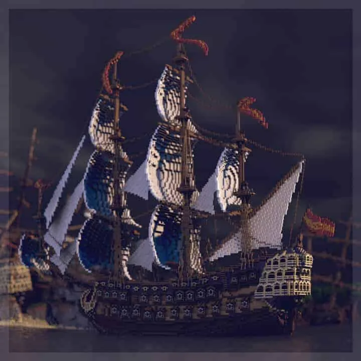 Shipwreck Shantyown Minecraft Marketplace Map Render 1