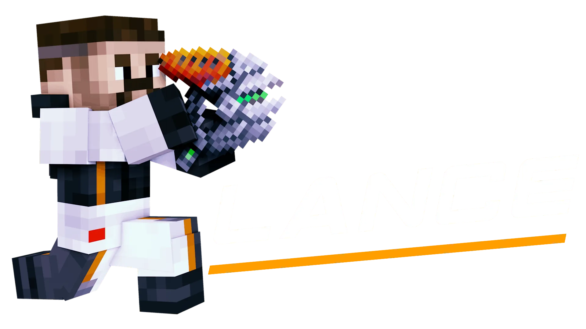 lance title card character