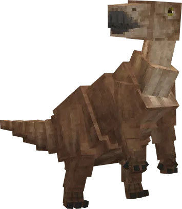 pose Iguanodon