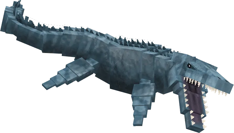 pose Mosasaurus