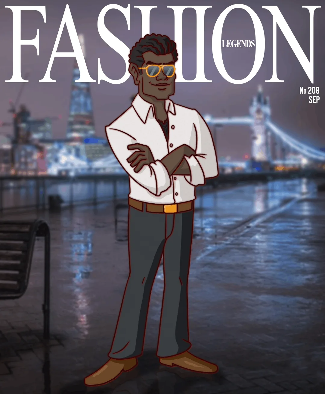 VOGUE parody N208 Sam OHoward