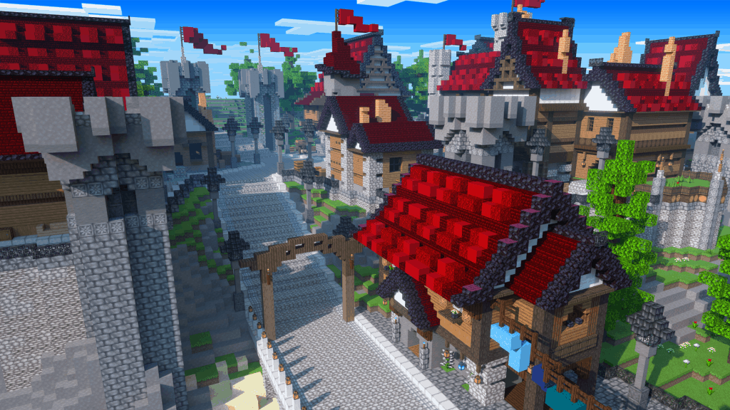 Medieval Village in Minecraft Marketplace