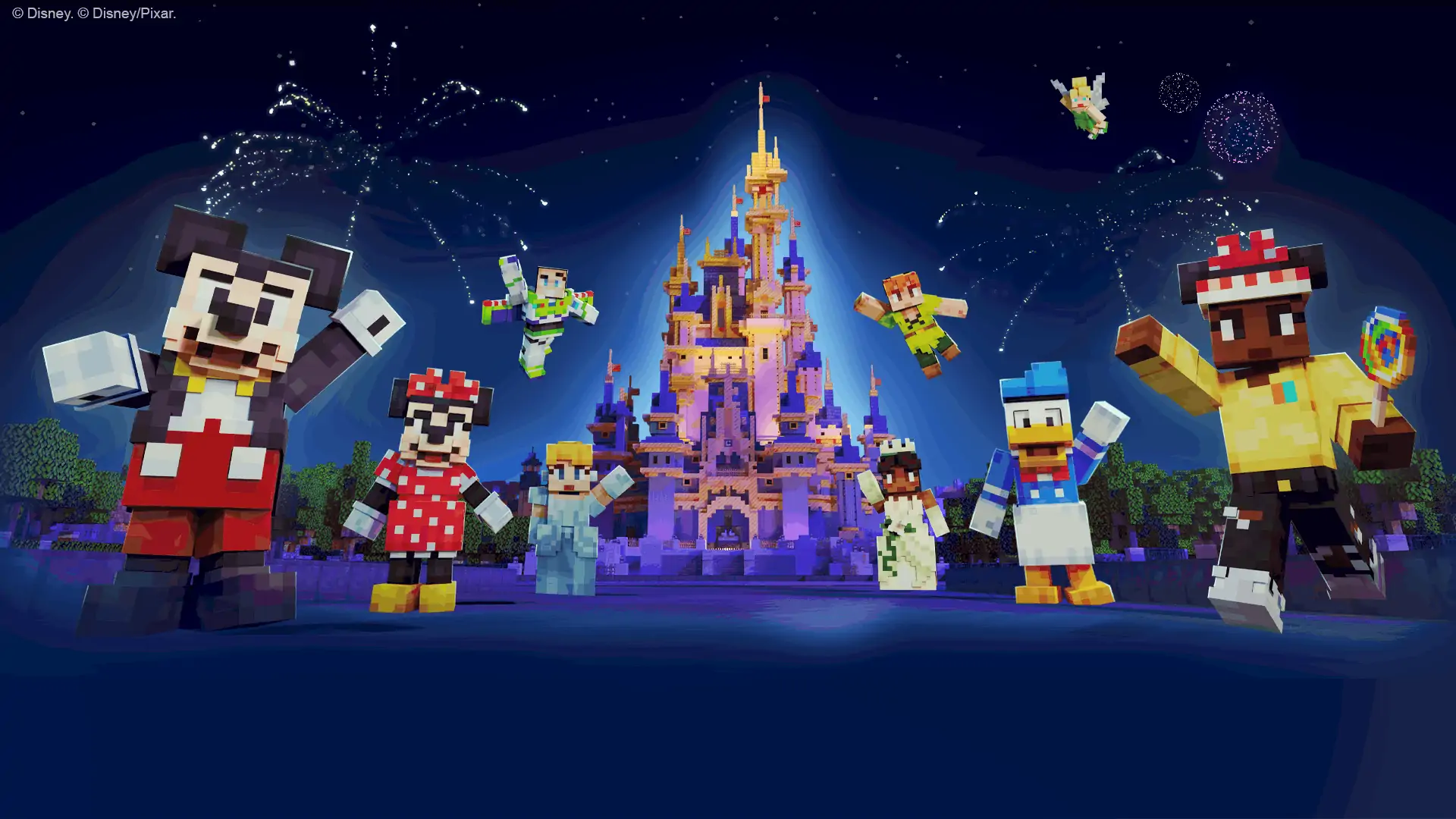 Walt Disney World Magic Kingdom 2 Minecraft WDW Magic Kingdom